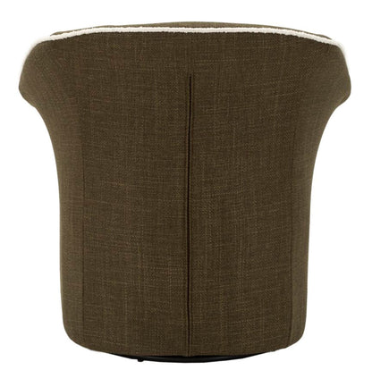 Drehsessel Siena Grün 83,5x66x80 cm Elegant