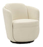 Swivel Armchair Torino Cream 70X72X75 High Seat 44.5