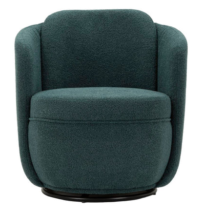 Poltrona Girevole Torino Ottanio 70X72X75 Alta 44,5 cm