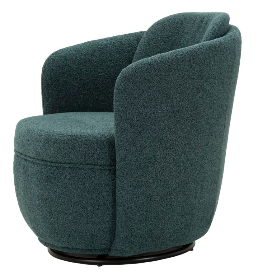 Poltrona Girevole Torino Ottanio 70X72X75 Alta 44,5 cm