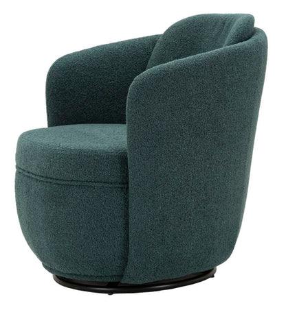 Poltrona Girevole Torino Ottanio 70X72X75 Alta 44,5 cm