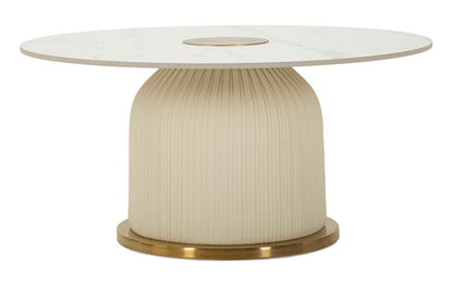 Tavolino Da Caffe' Nova Cm Ø 80X39,5 Elegante E Moderno