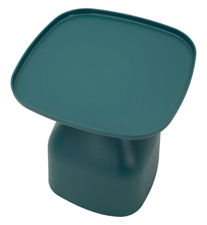 Tavolinetto Gea Blu Cm 48X48X50 Design Moderno Elegante