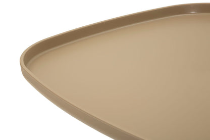 Tavolinetto Gea Tortora Cm 48X48X50 Design Elegante