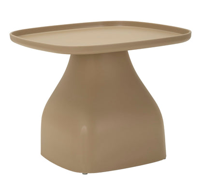 Tavolinetto Gea Tortora Cm 48X48X38 Design Moderno ed Elegante
