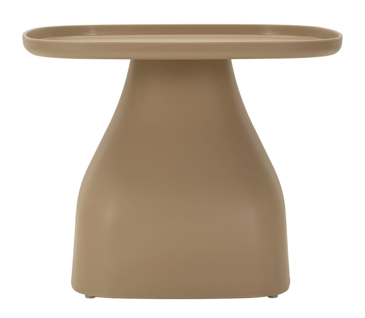 Tavolinetto Gea Tortora Cm 48X48X38 Design Moderno ed Elegante