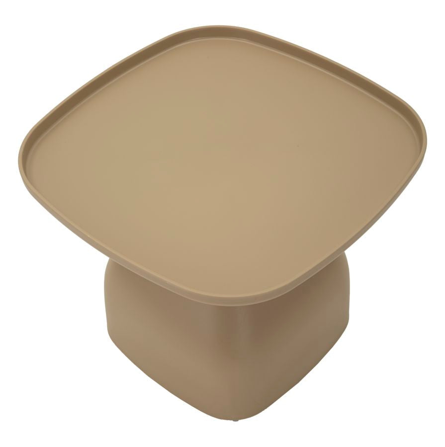 Tavolinetto Gea Tortora Cm 48X48X38 Design Moderno ed Elegante