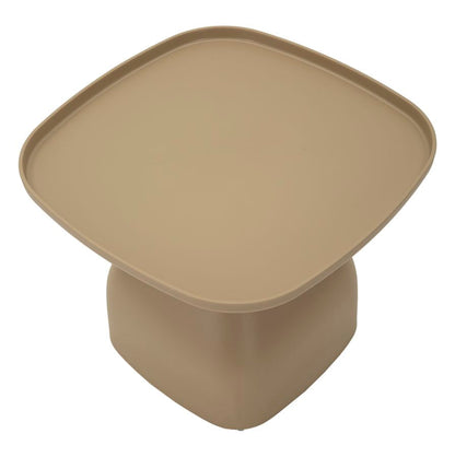 Tavolinetto Gea Tortora Cm 48X48X38 Design Moderno ed Elegante