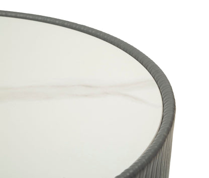 Tavolino Da Caffè Elge Cm Ø 46X45 Con Design Elegante