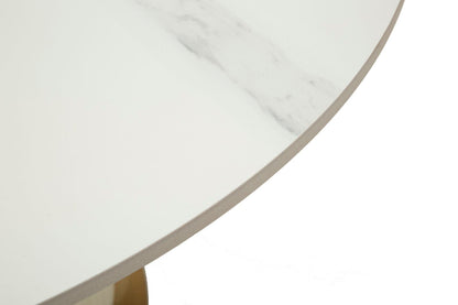 Tavolino Da Caffe' Nova Cm Ø 80X39,5 Elegante E Moderno
