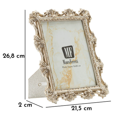 Cornice Florence Cm 21,5X2X26,8 Misura Interna Cm 15X20 Elegante