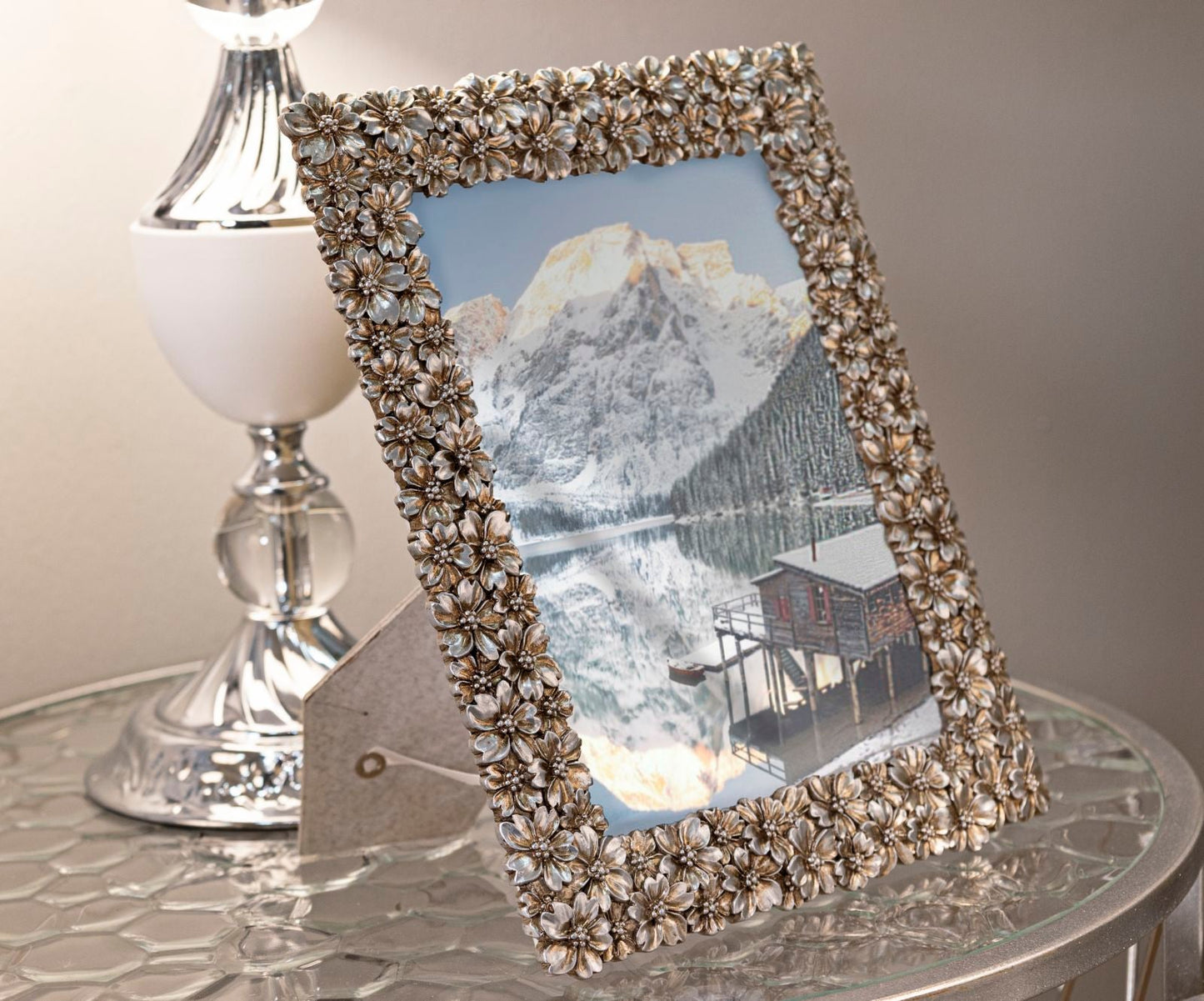 Cornice Flowy Cm 20,7X1,6X26 Misura Interna Cm 15X20 Decorativa