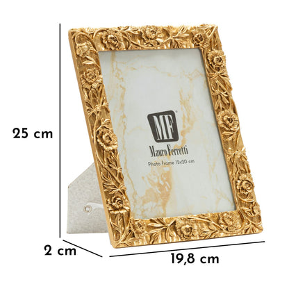 Cornice Poppy Cm 19,8X2X25 Misura Interna Cm 15X20 Elegante