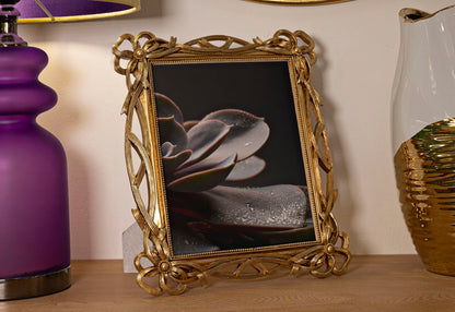 Rahmen Knoten 29x2,4x33,6 cm, Innenmaß 20x25 cm, elegant