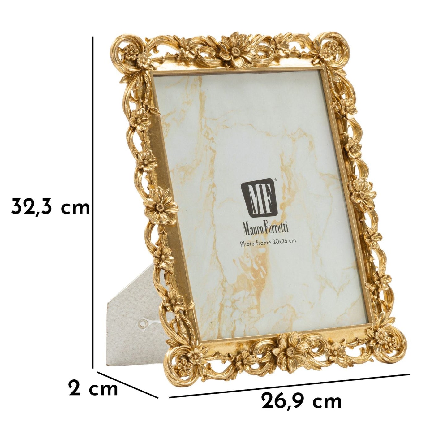 Cornice Classic Cm 26,9X2X32,3 Misura Interna Cm 20X25