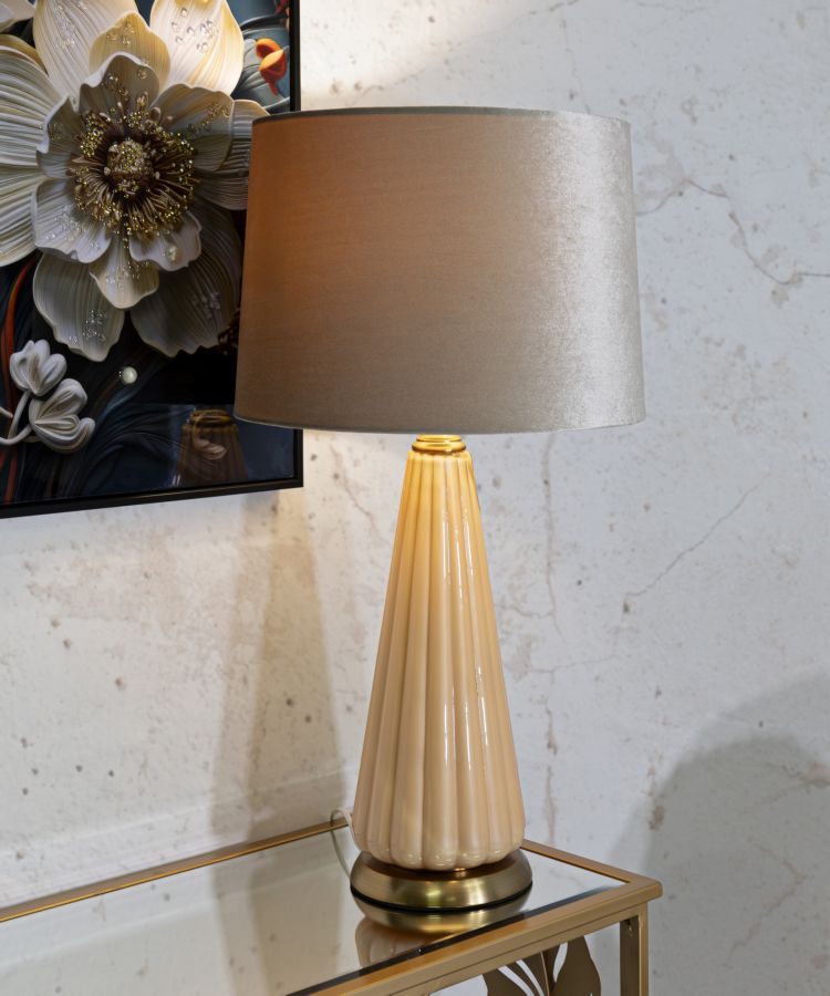 Lampada Da Tavolo Perly -A- Ø 36,5X68,5 Design Elegante