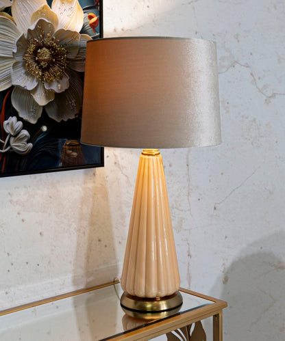 Lampada Da Tavolo Perly -A- Ø 36,5X68,5 Design Elegante