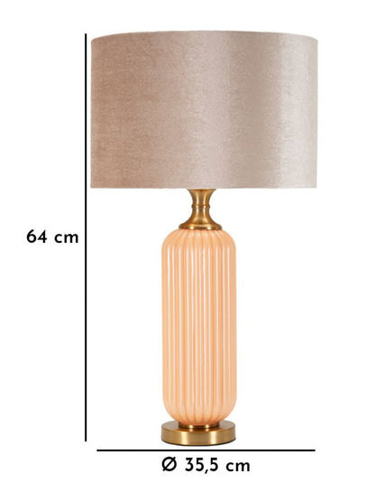 Tischleuchte Perly -C- Ø 35,5x64 cm Elegantes Design