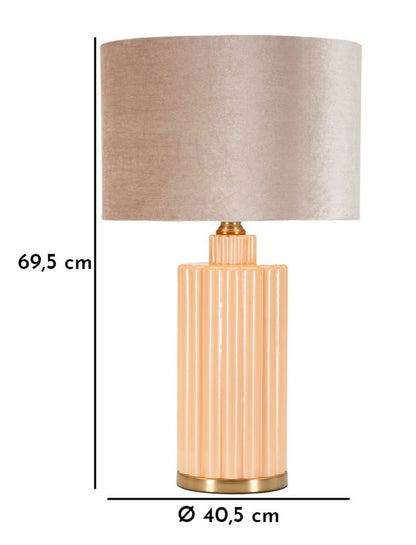 Tischlampe Perly -D- CM Ø 40,5X69,5 Elegantes Design