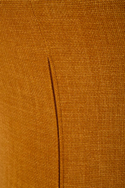 Poltrona Girevole Siena Senape 83,5X66X80 Alta 42 cm