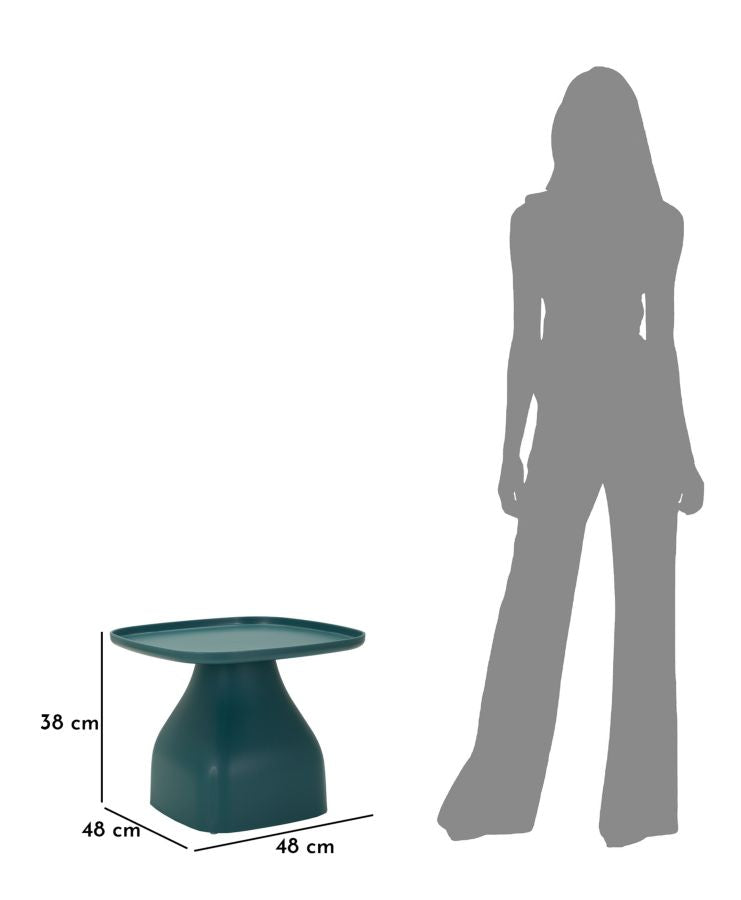 Tavolinetto Gea Blu CM 48X48X38 Elegante e Versatile