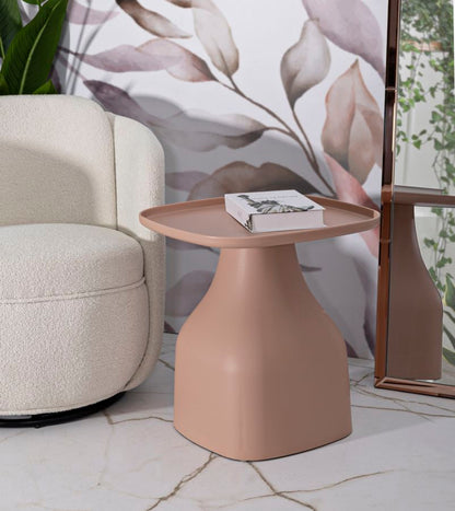 Beistelltisch Gea Rosa cm 48x48x50 Modernes Elegantes Design