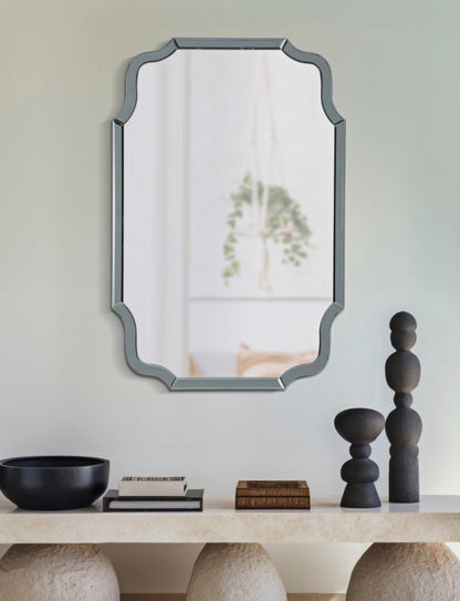 Wandspiegel Istanbul Grau 60x90 cm Elegant