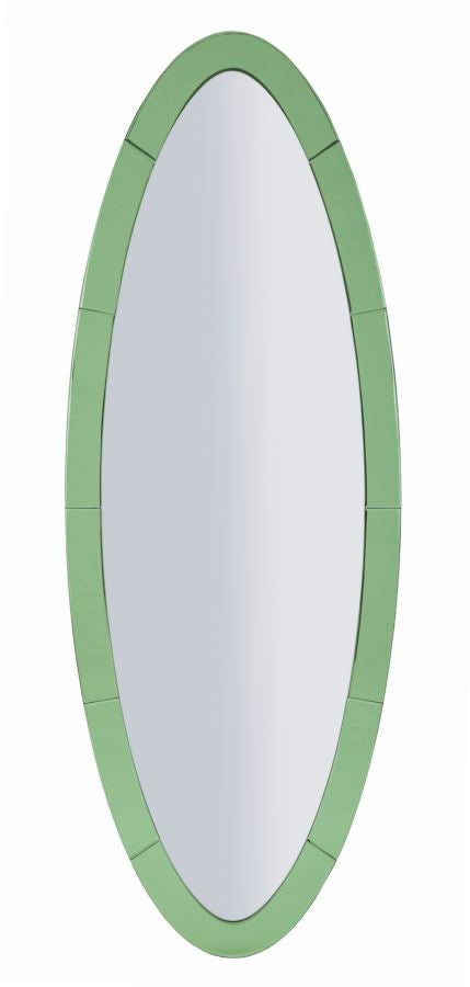Wandspiegel Oslo Grün 55X2X150 Elegant Und Raffiniert