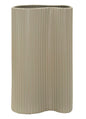 Frankfurt Matte Iron Vase 21 x 12 x 36 cm Minimal Industrial Design Elegant Decor