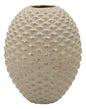 Pepipas Ball Ceramic Vase Diameter 23.5 cm Height 28.5 cm Opening 7 cm Precious Design for Decoration