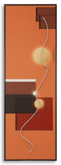 Abstract LED Canvas Print 150 x 50 cm Thickness 3.5 cm in Canvas Plastic and MDF