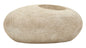Outdoor Planter In Polyresin Synthetic Stone, 78 Cm High, 28 Cm Opening, Natural And Harmonious Design