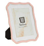 Delicate Margot Pink Galvanized Frame with External Measurements 22.1 x 27.2 cm, Internal 20 x 25, Romantic Shabby Chic Style
