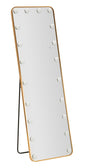 Hollywood Rectangular LED Floor Mirror 50 x 160 cm with Three-Color Temperature Lighting