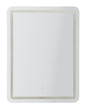 Simple Rectangular LED Wall Mirror With Three-Temperature Light 60 X 3.5 X 80 CM For Impeccable Reflections