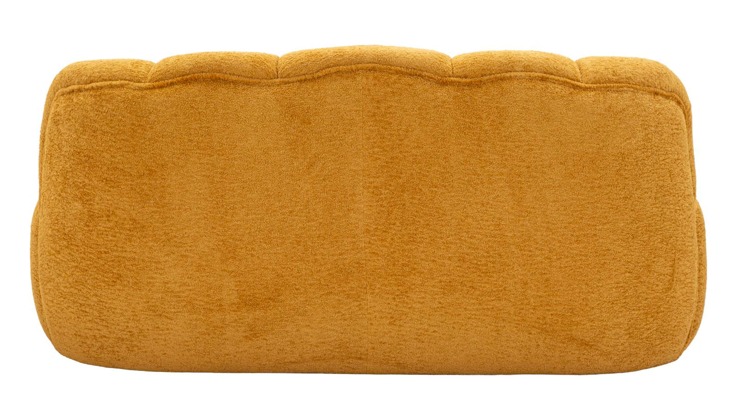 Divanetto ball senape 145x80x69 cm design moderno