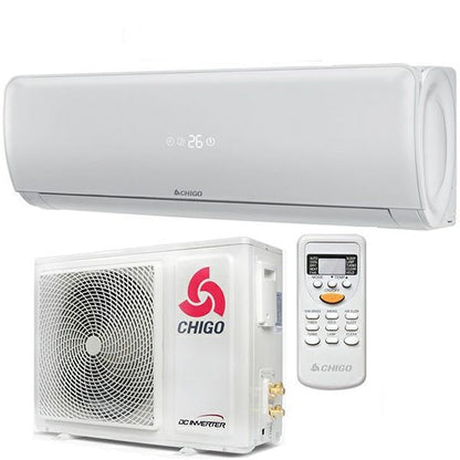 CHIGO CONDIZIONATORE CLASSE A++ SPLIT SYSTEM 9000 BTU CLIMATIZZATORE MOD.1C173AA