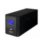 Tecno UPS Uninterruptible Power Supply 1200VA 500W 3 Bi-Directional AC Outlets Restart LED PC