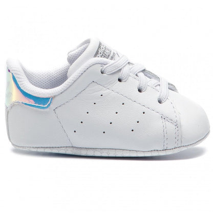 Adidas Originals scarpe da culla Stan Smith Crib CG6543 bianco argento