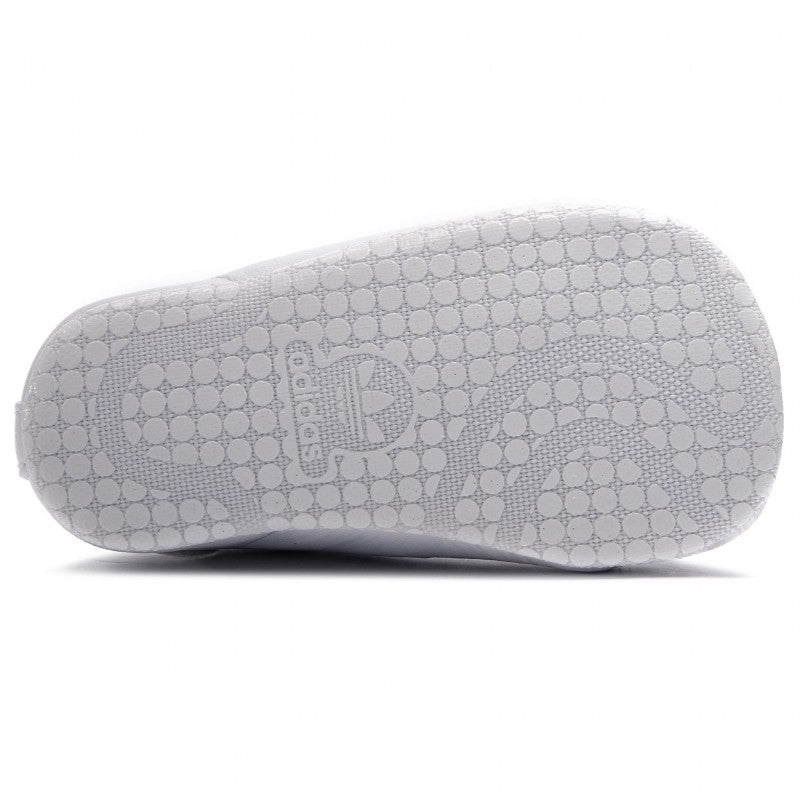 Adidas Originals scarpe da culla Stan Smith Crib CG6543 bianco argento