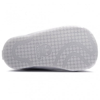 Adidas Originals scarpe da culla Stan Smith Crib CG6543 bianco argento