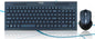 Techno Wireless USB Black Retail Keyboard and Mouse Kit TC-740W USB QWERTY Black
