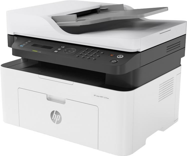 HP 137fnw Multifunktionsdrucker – Laser SW WLAN+LAN+Fax 21 A4 S/Min 4ZB84A