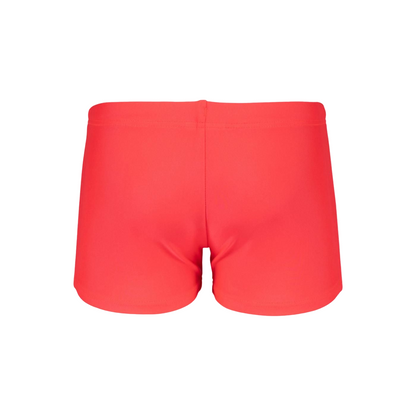 Arena Costume a pantaloncino aderente da piscina-mare da bambino Logo 003612 450 rosso fluo