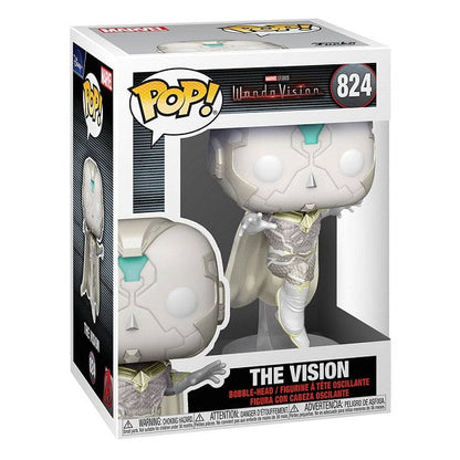 Funko Pop Marvel Wandavision 824 The Vision Vinyl Figure Visione Scarlet Witch