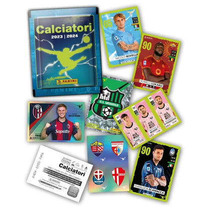 CALCIATORI PANINI 2023-2024 STARTER PACK ALBUM + 3 BUSTINE CALCIO SERIE A + CARD