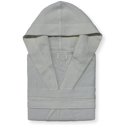 Accappatoio in microspugna uomo donna in Cotone con Cappuccio Bagno Unisex 0064