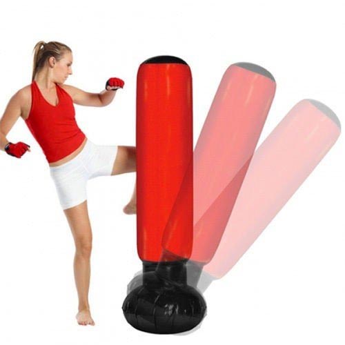 Inflatable Boxing Bag Jumbo Punching Soft Tower Karate Fitboxe