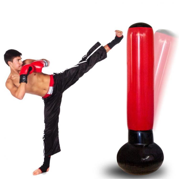 Inflatable Boxing Bag Jumbo Punching Soft Tower Karate Fitboxe