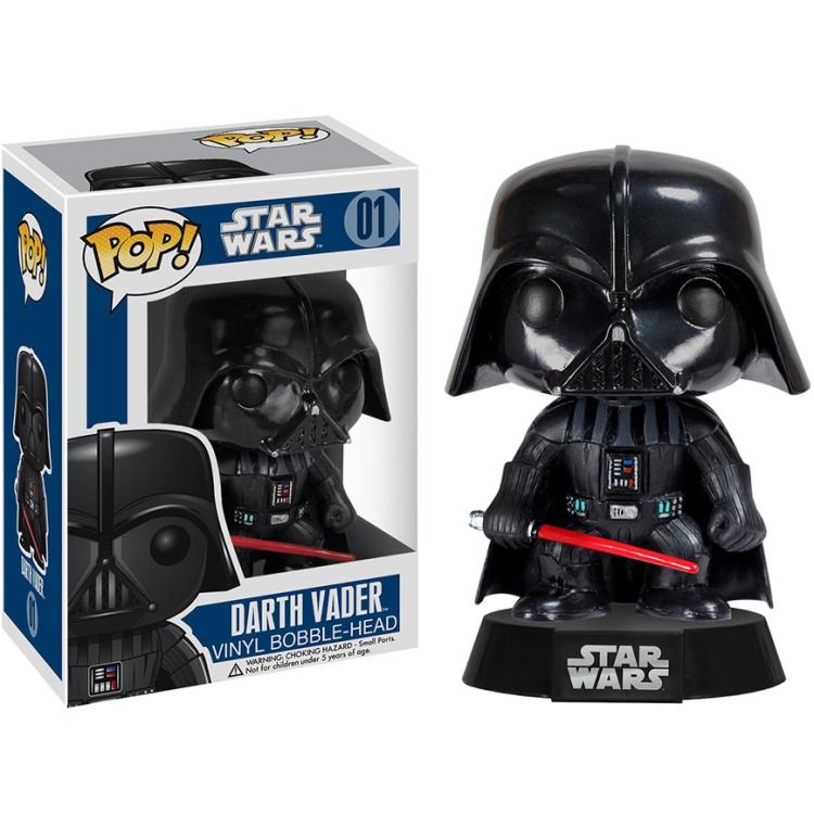Funko Pop! Star Wars - Darth Vader (01) Vinyl Figur 9cm Neu Sammlerstück